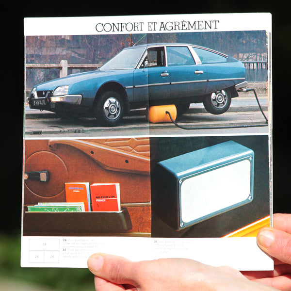 Ancienne brochure édition de 1976 accessoirie Citroën