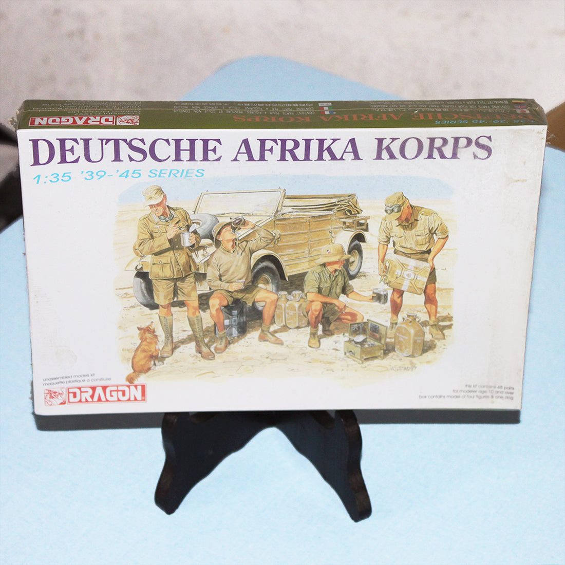 Maquette 1/35 39-45 series Dragon vintage Deutsche Afrika Korps sous blister