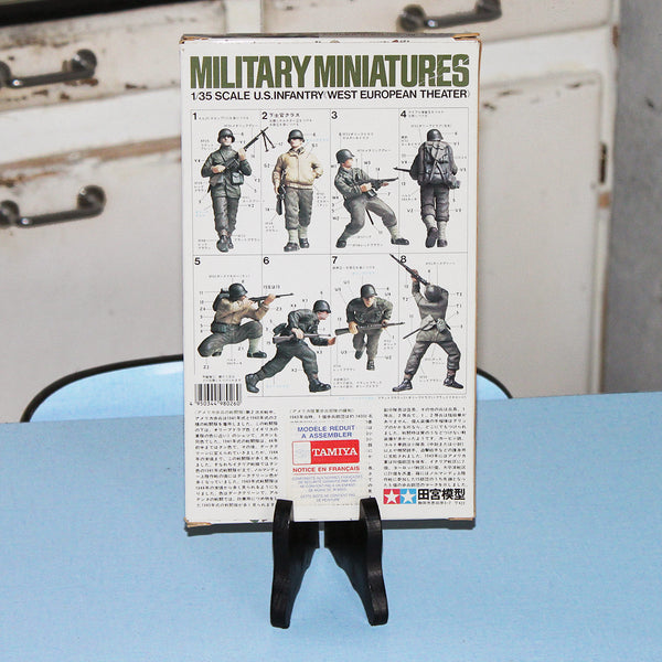 Maquette 1/35 Military Miniature Tamiya vintage US Infantry West European Theater