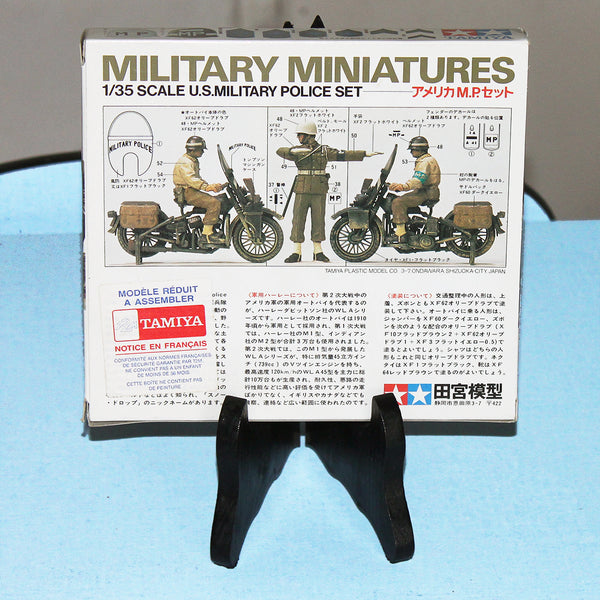 Maquette 1/35 Military Miniatures Tamiya vintage U.S. Military Police Set