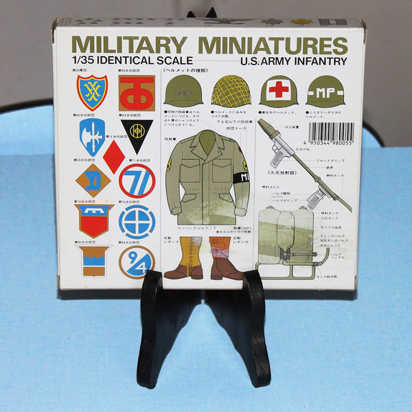 Maquette 1/35 Military Miniatures Tamiya vintage U.S. Army Infantry