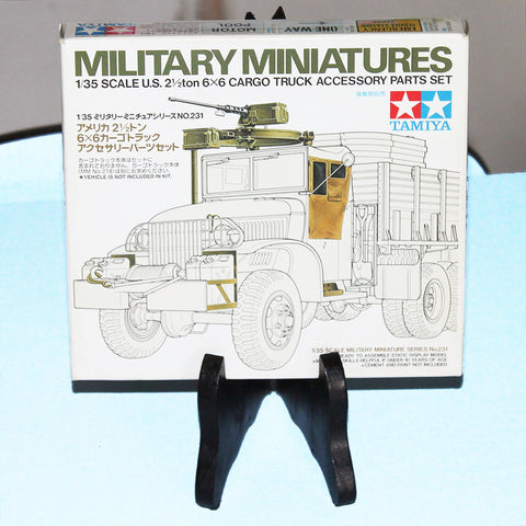 Maquette 1/35 Military Miniatures Tamiya vintage Cargo Truck Accessory Parts Set