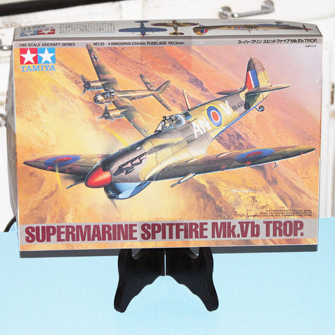Maquette 1/48 Aircraft Series NO.35 Tamiya vintage Supermarine Spitfire Mk.Vb Trop.