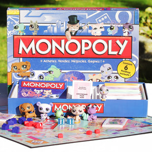Jeu de société Monopoly version Littlest Pet Shop de 2009 ( Hasbro )