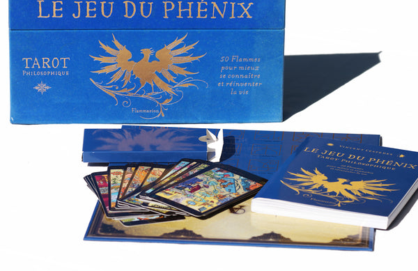 Le Jeu du Phénix Tarot Philosophique de Vincent Cespedes Flammarion ( 2011 )