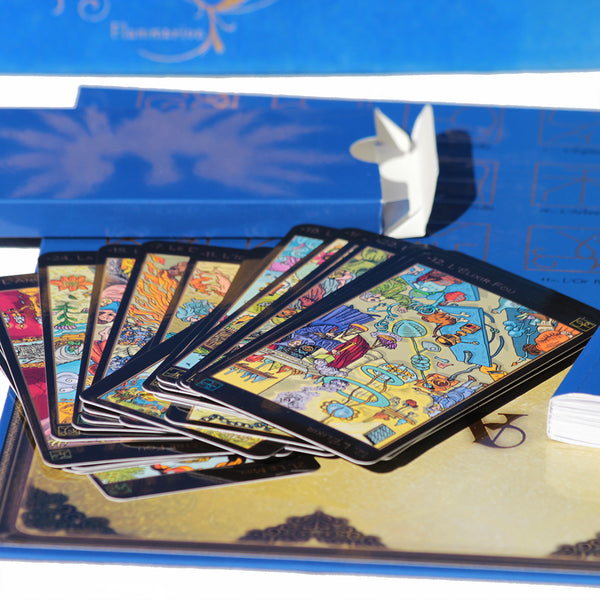 Le Jeu du Phénix Tarot Philosophique de Vincent Cespedes Flammarion ( 2011 )