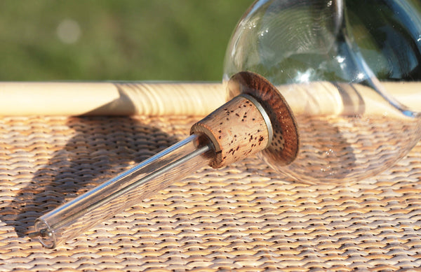 Authentique tulipe supérieure pour cafetière à dépression vintage Hellem