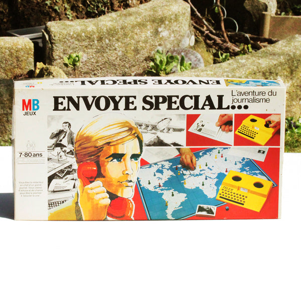 Jeu de société vintage Envoyé Spécial MB ( 1976 )