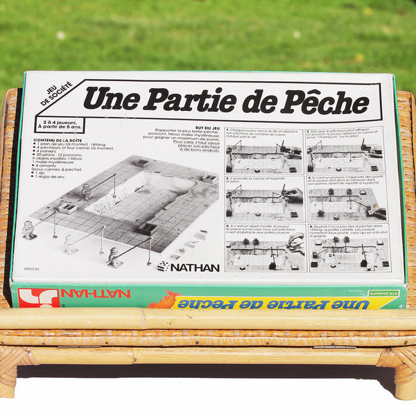 Jeu de société vintage Une Partie de Pêche Nathan ( 1986 )