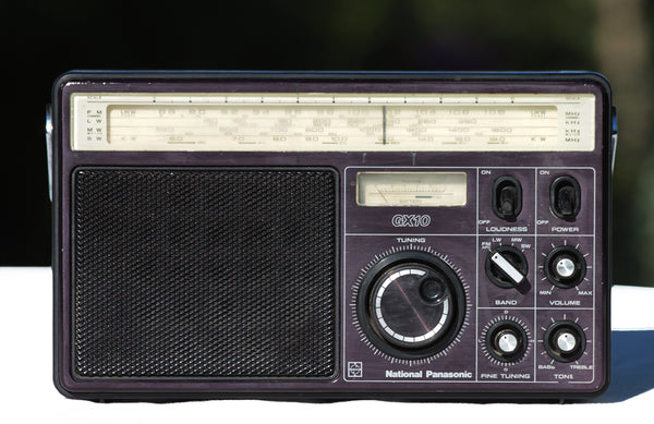 Radio portative vintage National Panasonic RF 1110 LBS - GX10 de 1977