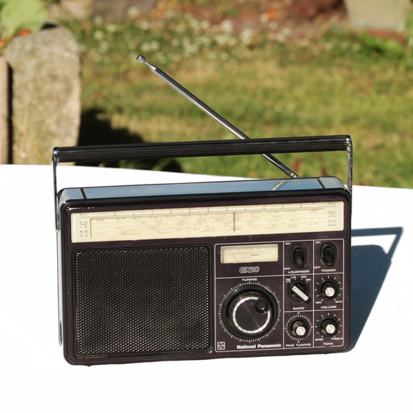 Radio portative vintage National Panasonic RF 1110 LBS - GX10 de 1977